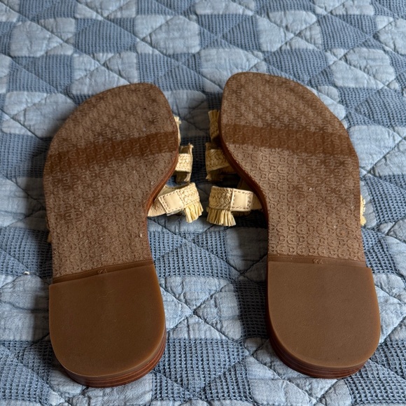 Sam Edelman Beige Raffia Sandals - Picture 3 of 3